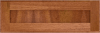 Flat  Panel   Ogee  Spanish Cedar  Drawer Fronts